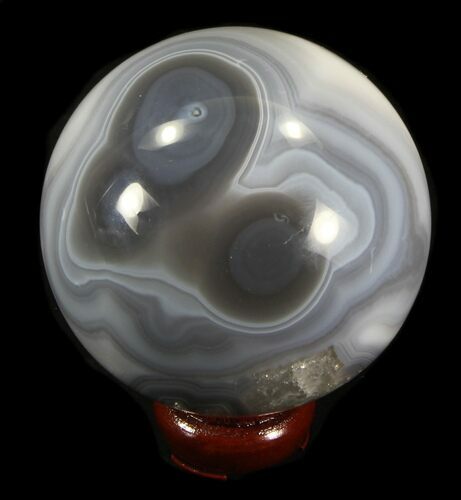Polished Brazilian Agate Sphere #31343